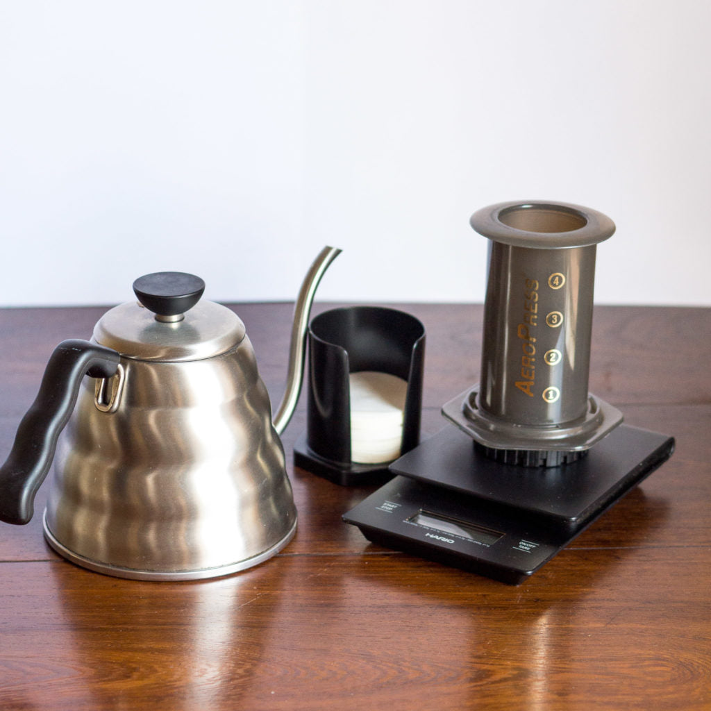 How to make a perfect coffee with the Aeropress (inverted method)
