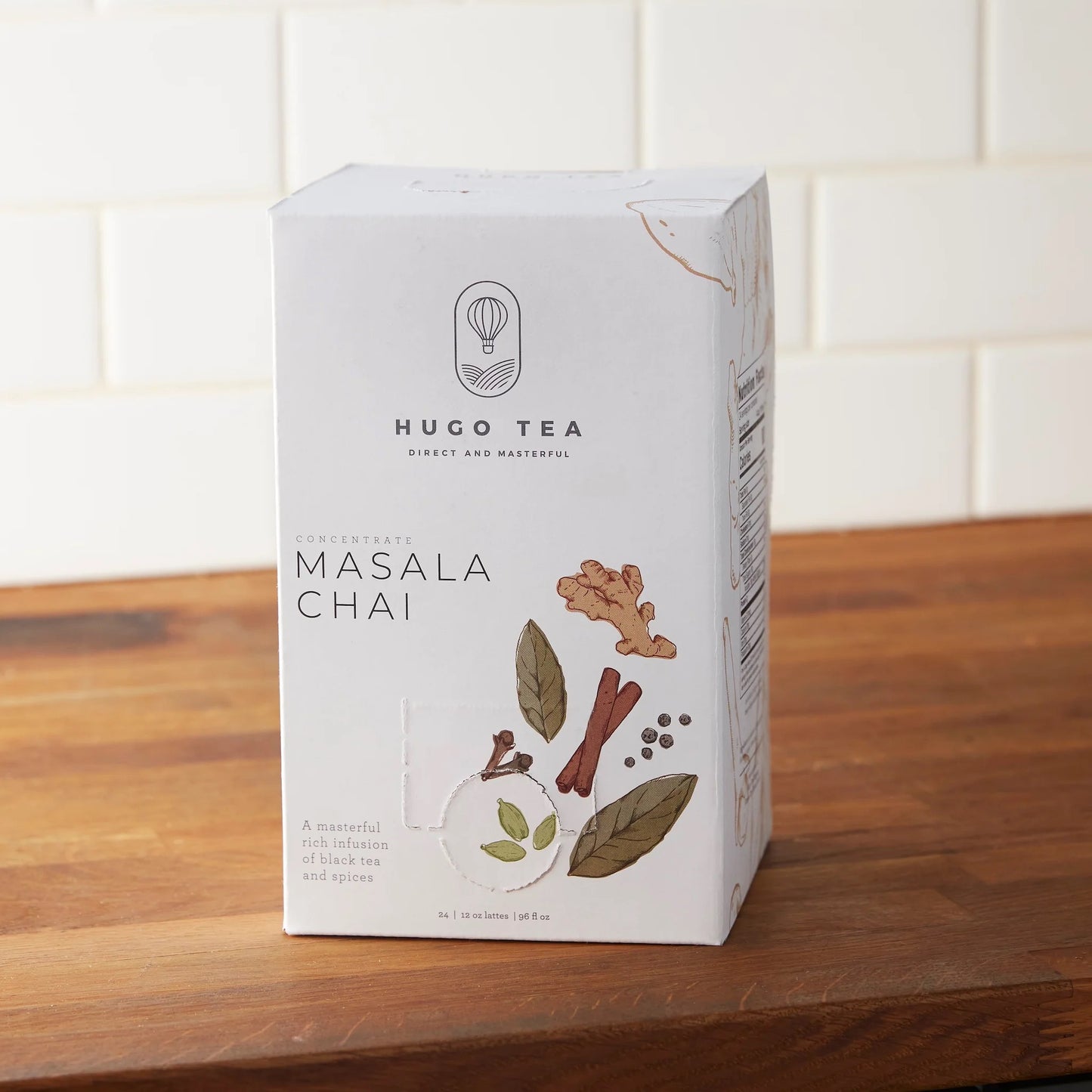 MASALA CHAI CONCENTRATE - 4 Pack - 96oz each Box