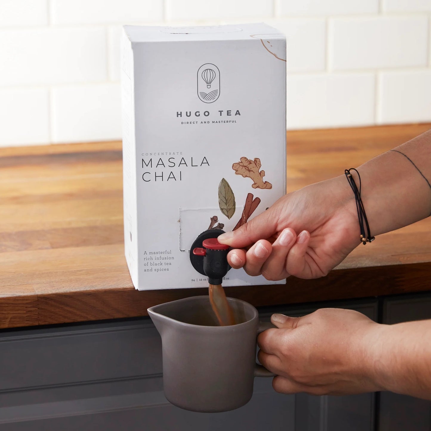 MASALA CHAI CONCENTRATE - 4 Pack - 96oz each Box