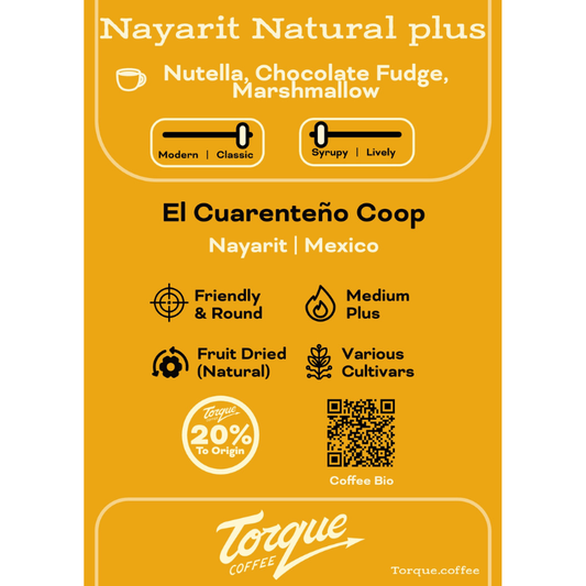 Nayarit Natural plus - El Cuarenteño, Mexico
