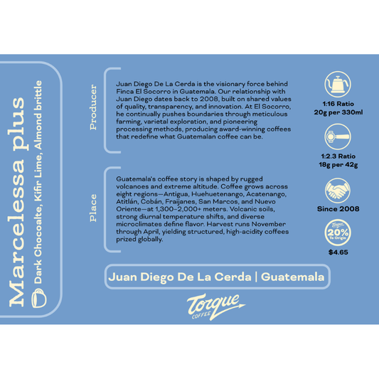 Marcelessa plus - Juan Diego De La Cerda, Guatemala