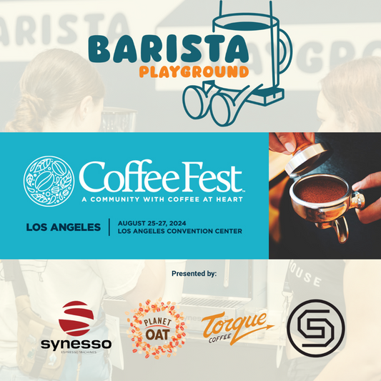 INTRODUCING THE BARISTA PLAYGROUND AT COFFEE FEST!