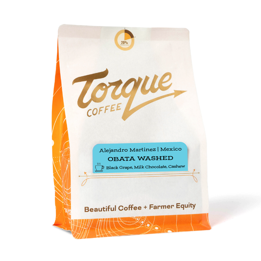 Obata Washed - Alejandro Martinez, Mexico - Torque Coffees - Coffee
