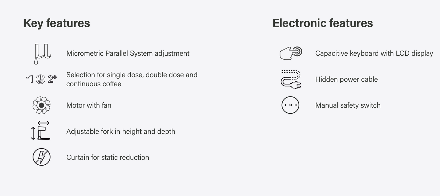 Compak i3Pro On Demand Espresso Grinder