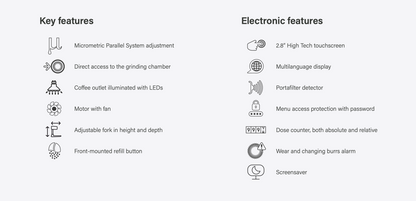 Compak E8 On Demand Espresso Grinder