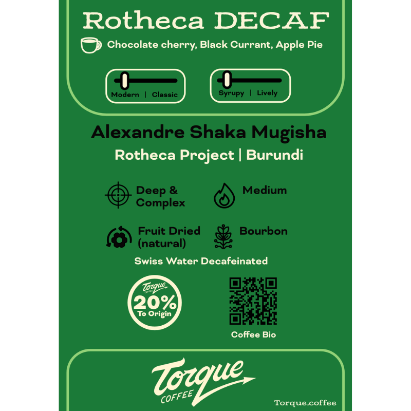 Rotheca Decaf - Kirundu, Burundi