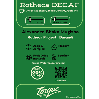 Rotheca Decaf - Kirundu, Burundi