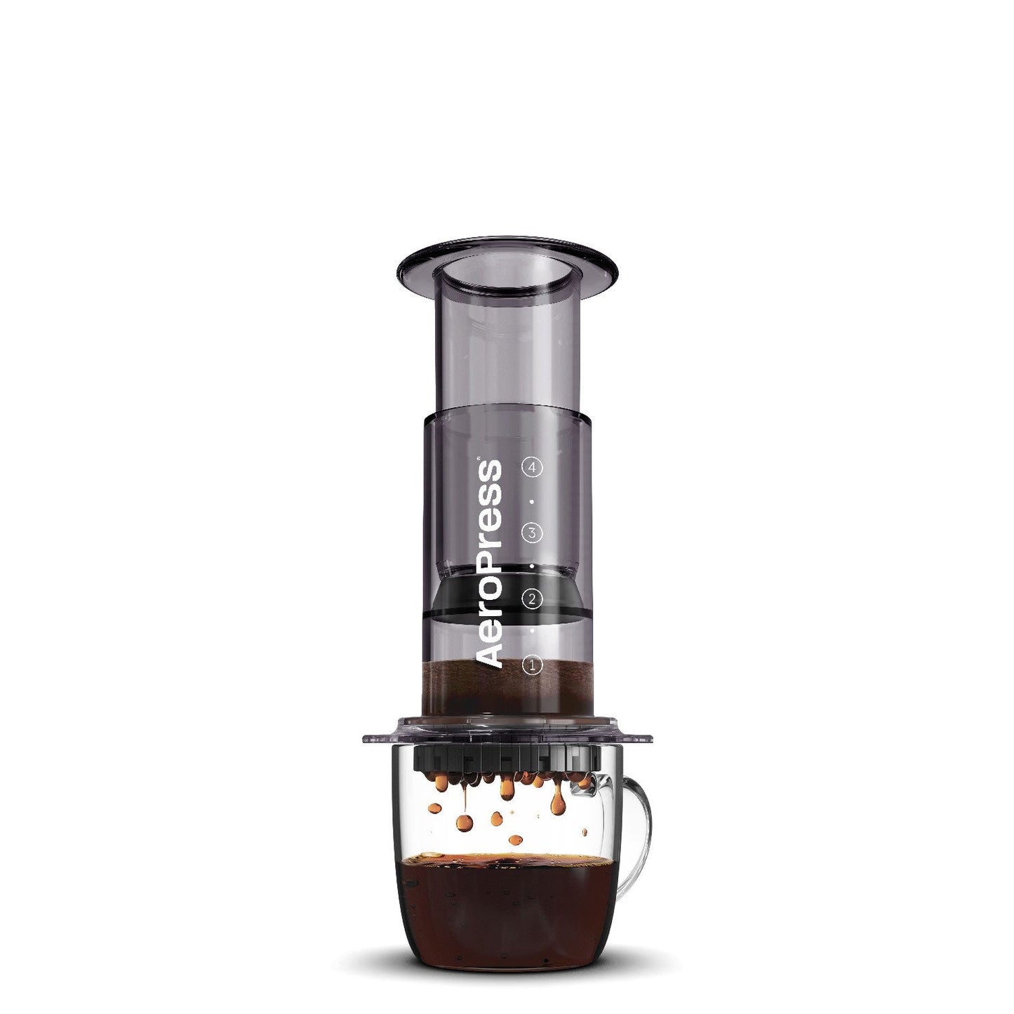 AeroPress Clear Coffee Maker - Black
