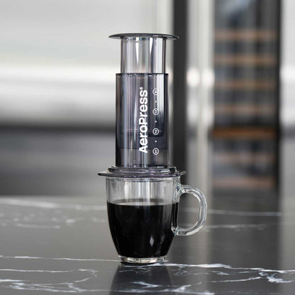 AeroPress Clear Coffee Maker - Black