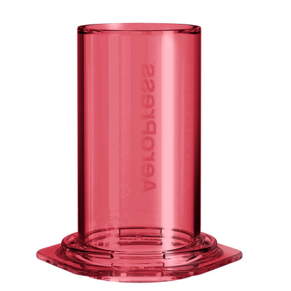 AeroPress Clear Coffee Maker - Red