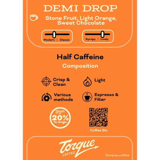 Demi Drop - Half Caffeine Blend