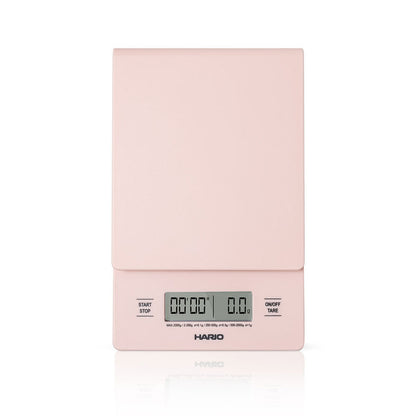 Hario V60 Drip Scale and Timer - Matte Pink