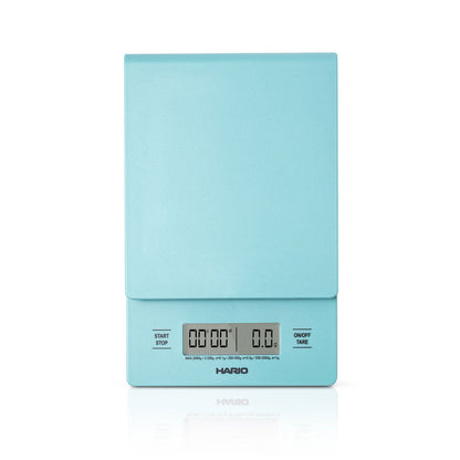 Hario V60 Drip Scale and Timer - Turquoise