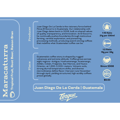 Maracaturra - Juan Diego De La Cerda, Guatemala