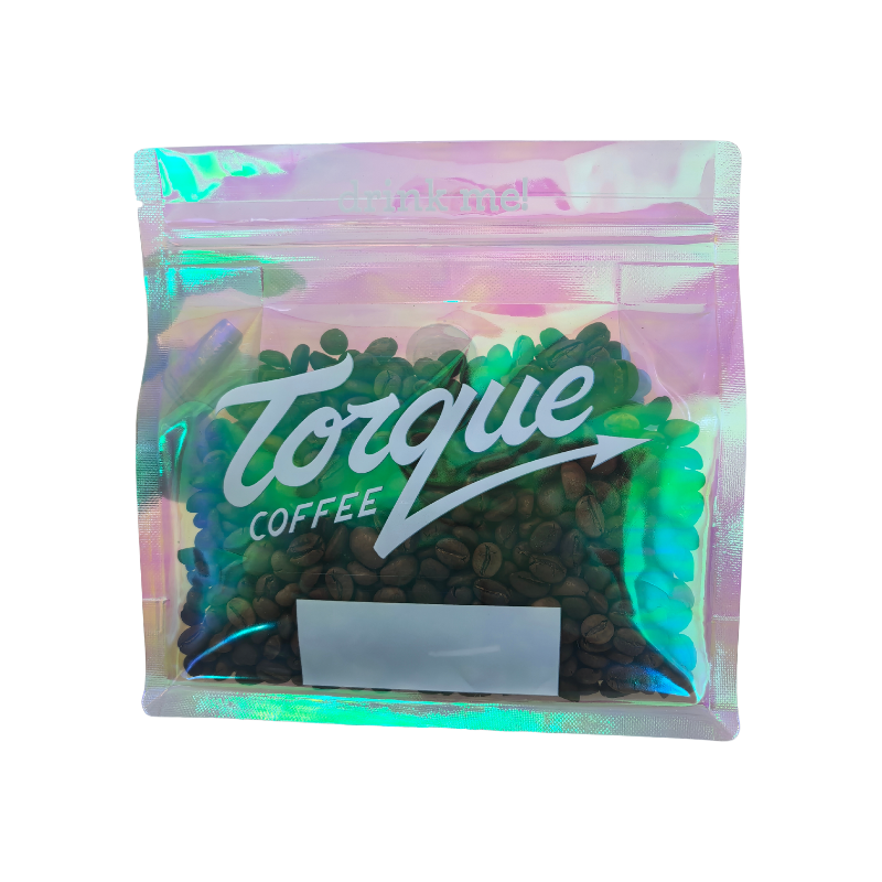 Torque Coffee rainbow bag